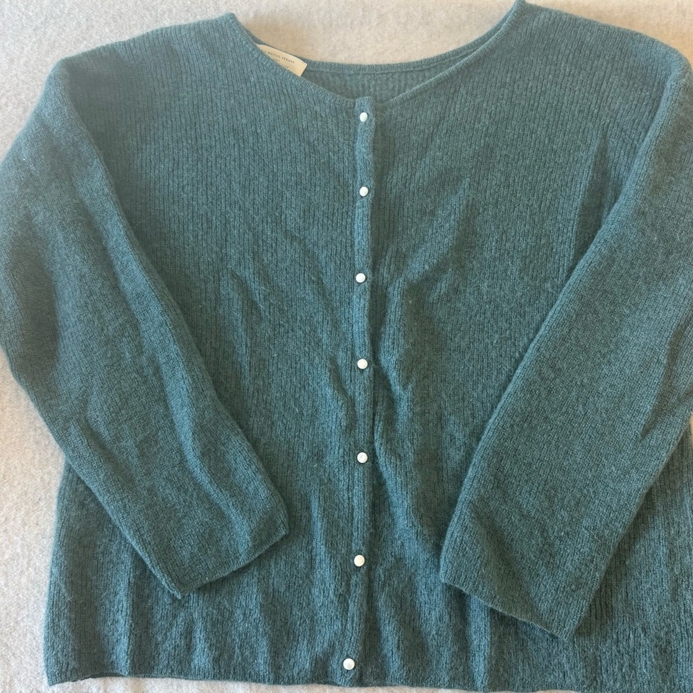 Sézane Gaspard Knitwear Jumper in Sage